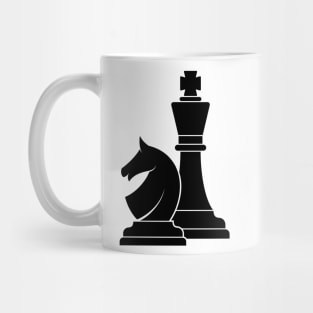 Chess King And Knight Mug